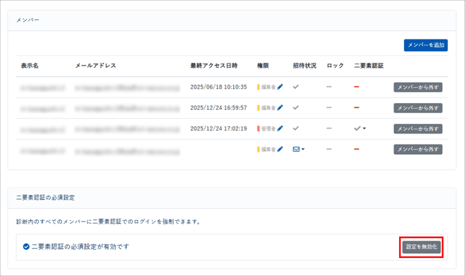 診断・グループのユーザーに二要素認証の必須設定を行う-005